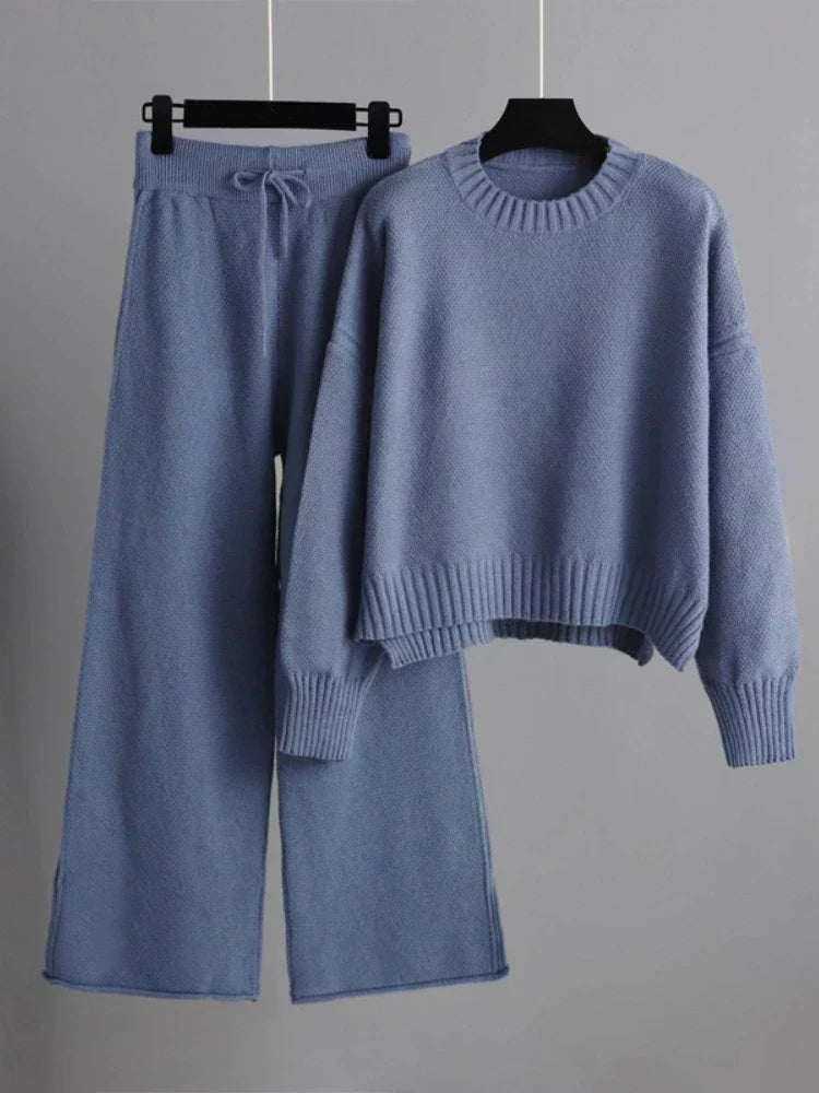Drune | Luxury Tricot Outfit mit Kordelzug