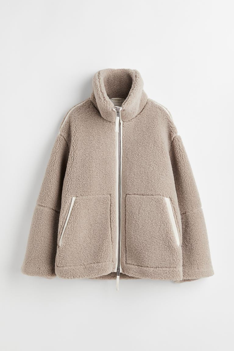 Drune | Warme Fleece Jacke