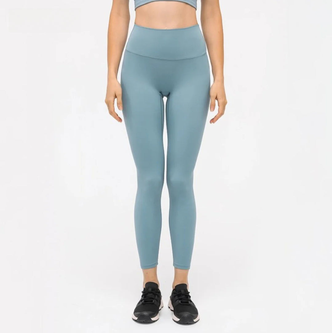 Drune | Hohe Taille Hüfte heben Yoga Sport neun-Punkt-Hose