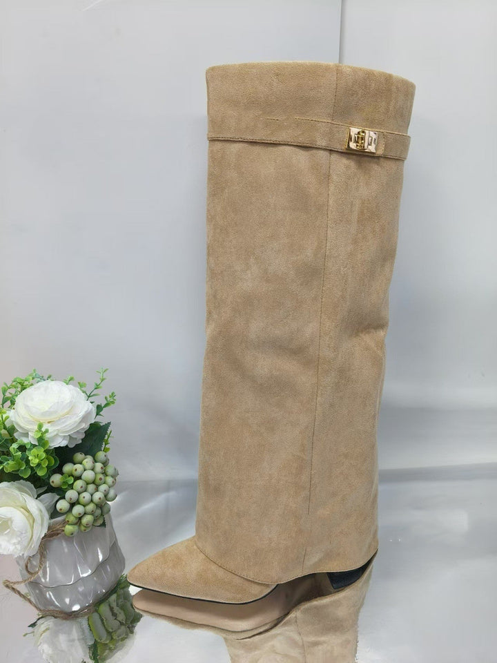 Drune | Verschluss Hosen Stiefel Reiterstiefel Mittlere Wade