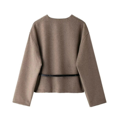 Drune | Elegante Wickeljacke