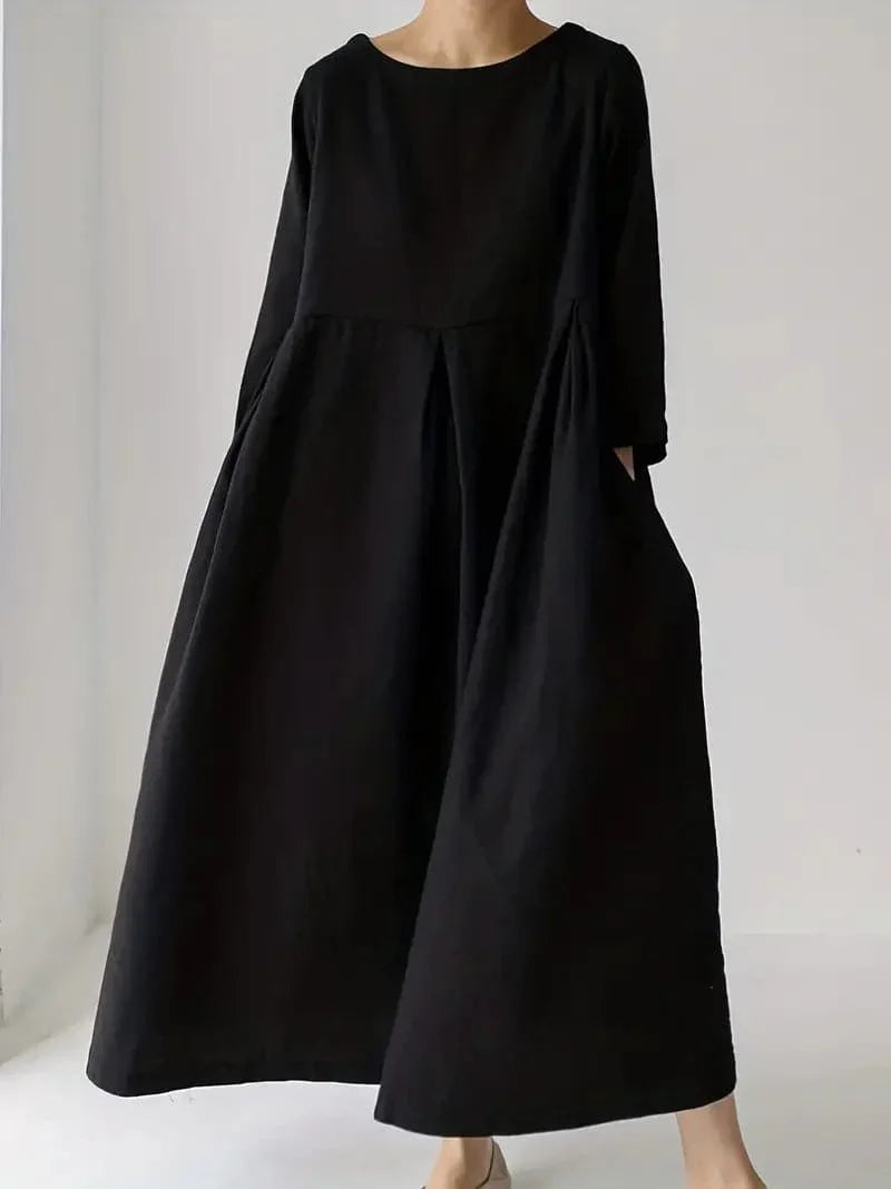 Drune | Weites Maxikleid Aus Hochwertigem Material