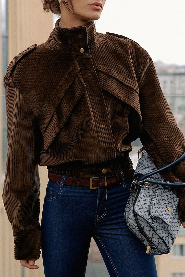 Drune | Cordjacke Biker