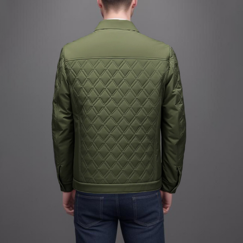 Drune | Steppjacke Leichte Polsterung Diamantmuster Bequem Und Stilvoll