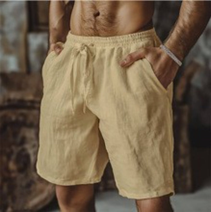 Drune | Herren-Schnürshorts aus Baumwolle