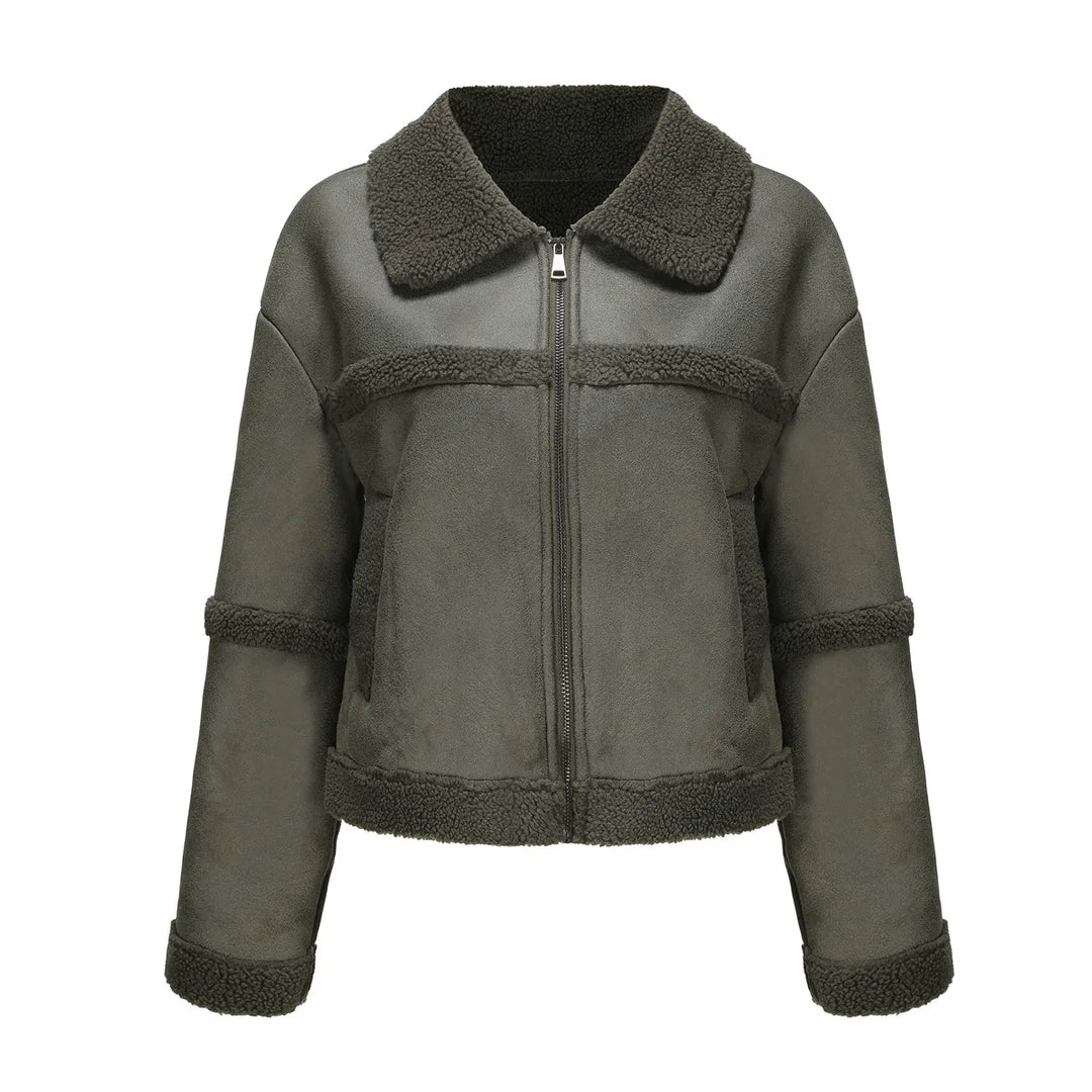 Drune | Warme und trendige Fleecejacke für Damen