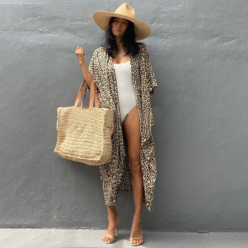 Drune | Glamouröse Sonnenschutz Resort Strandkleid Cover Up
