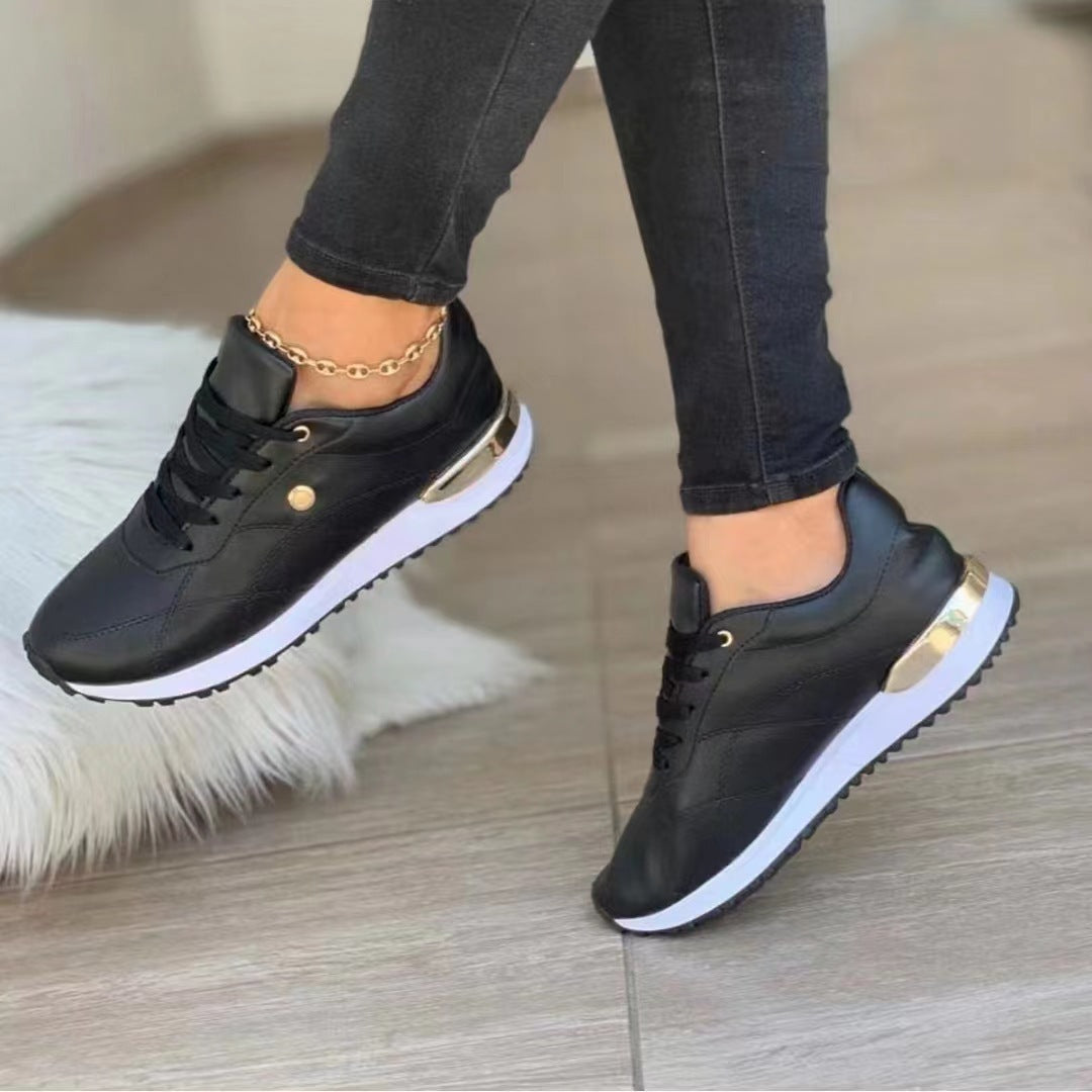 Drune | Bequeme Leder Damen Sneakers