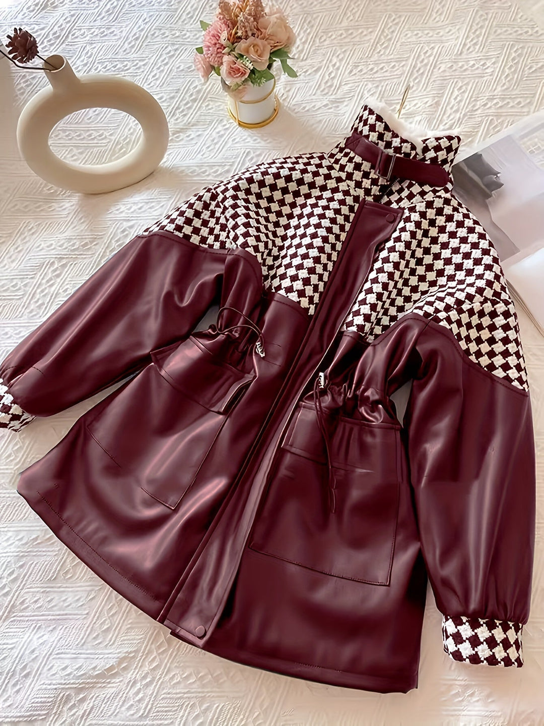 Drune | Damen-Plüschjacke für Herbst & Winter