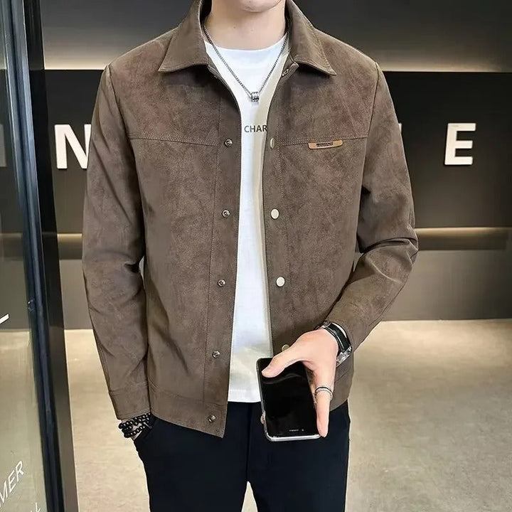 Drune | Lederjacke mit Reißverschluss