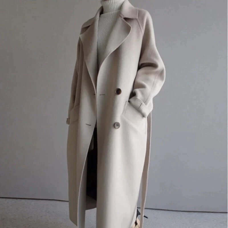 Drune | Damen Oversized Gürtelmantel