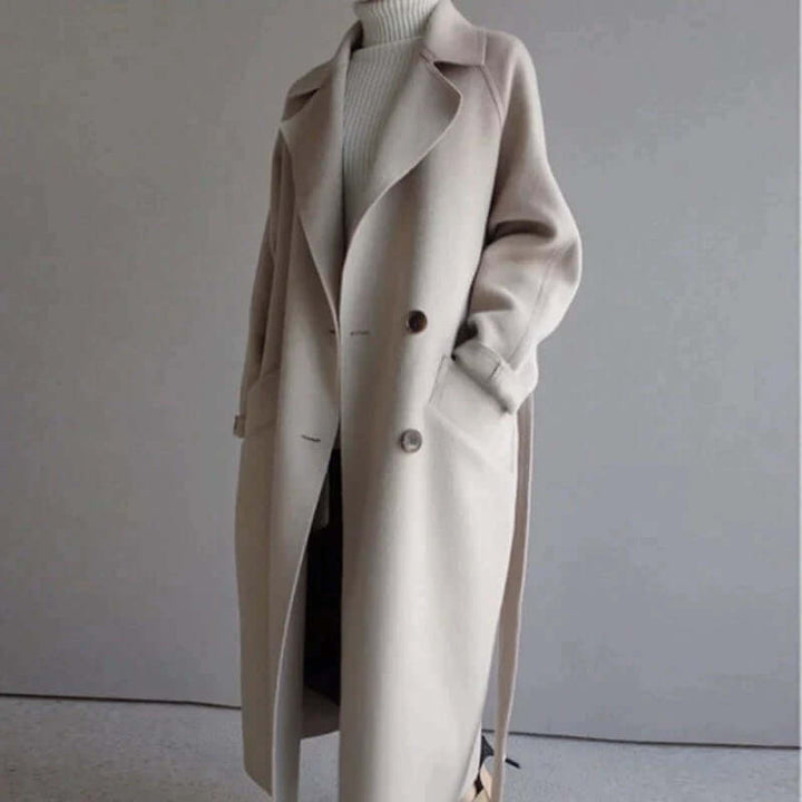 Drune | Damen Oversized Gürtelmantel