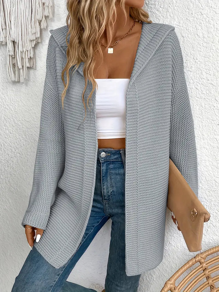 Drune | Strickjacke mit Angriffsbereiter Kapuze
