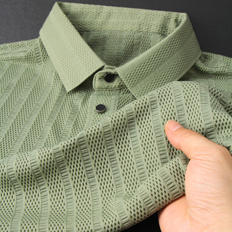 Drune | Herren Poloshirt Aus Seide