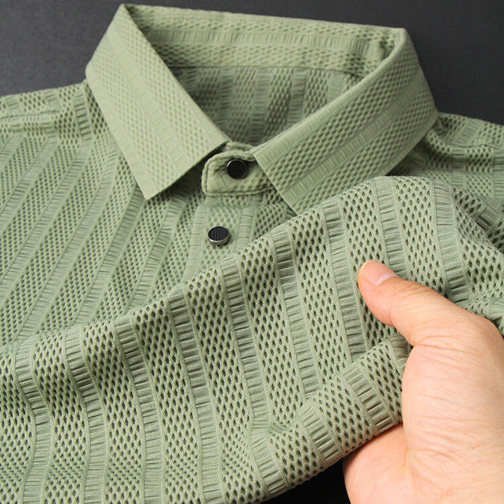 Drune | Herren Poloshirt Aus Seide