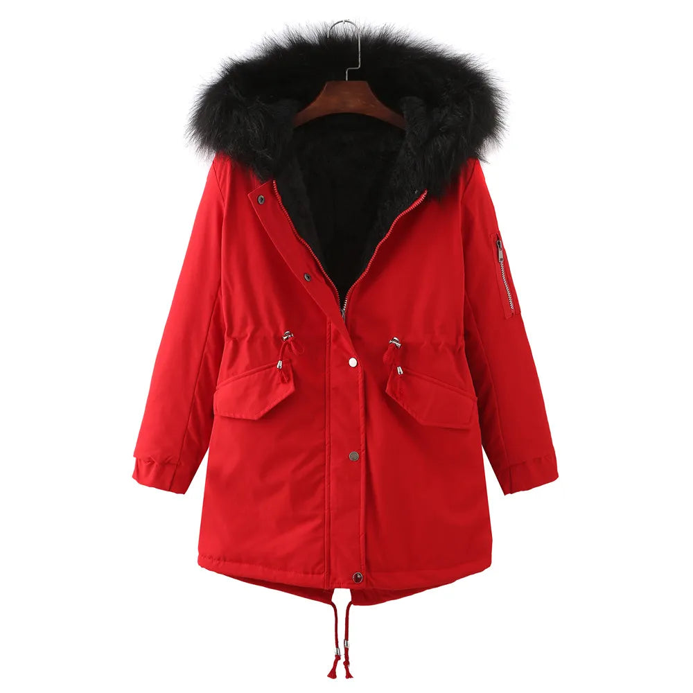 Drune | Verdickte Winterjacke mit Fleecefutter