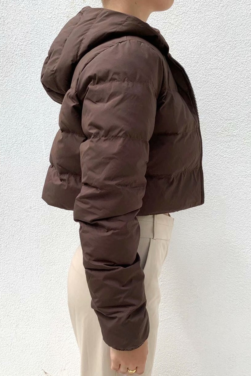 Drune | Kapuzen Steppjacke