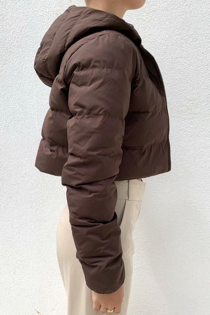 Drune | Kapuzen Steppjacke