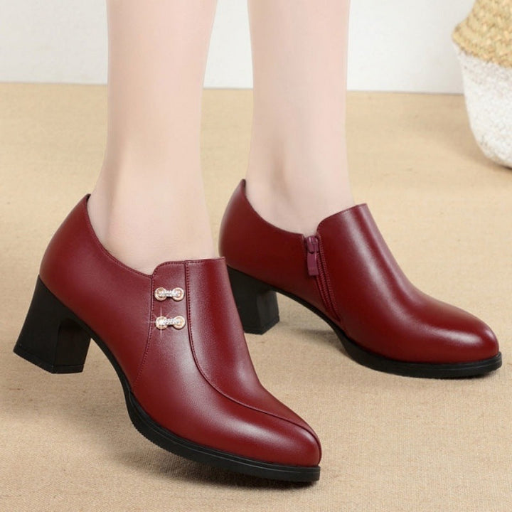 Drune | Damen Echtes Leder Stiefel