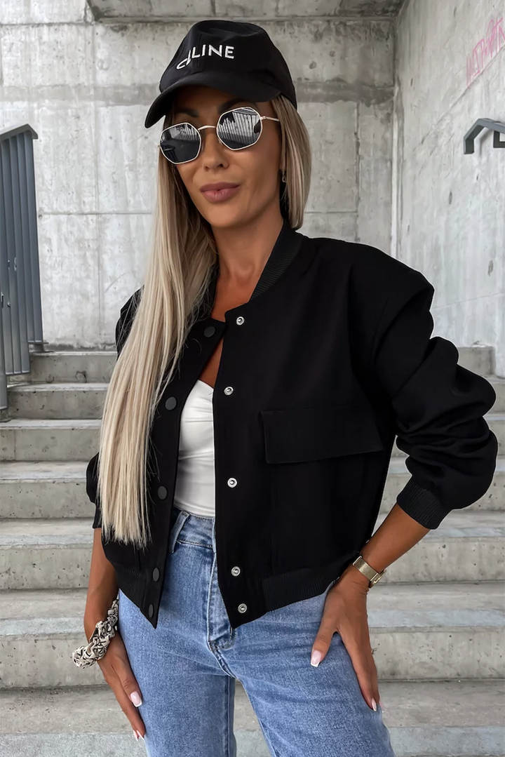 Drune | Bomberjacke mit Taschen Polyester-mischung Klassisch und Zeitlos
