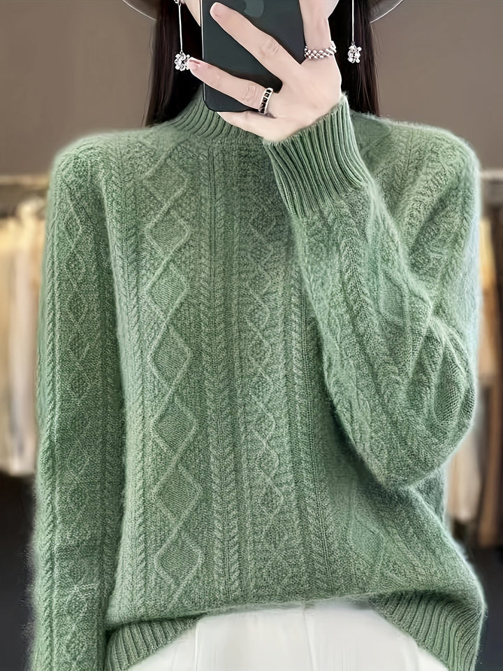 Drune | Bequemer Wollpullover aus Strick