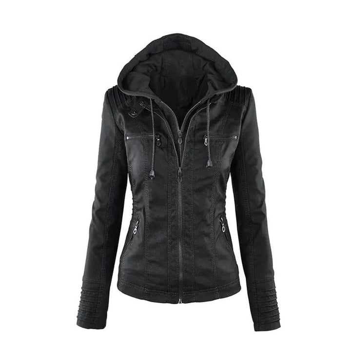 Drune | Vintage-Damenjacke mit Kapuze