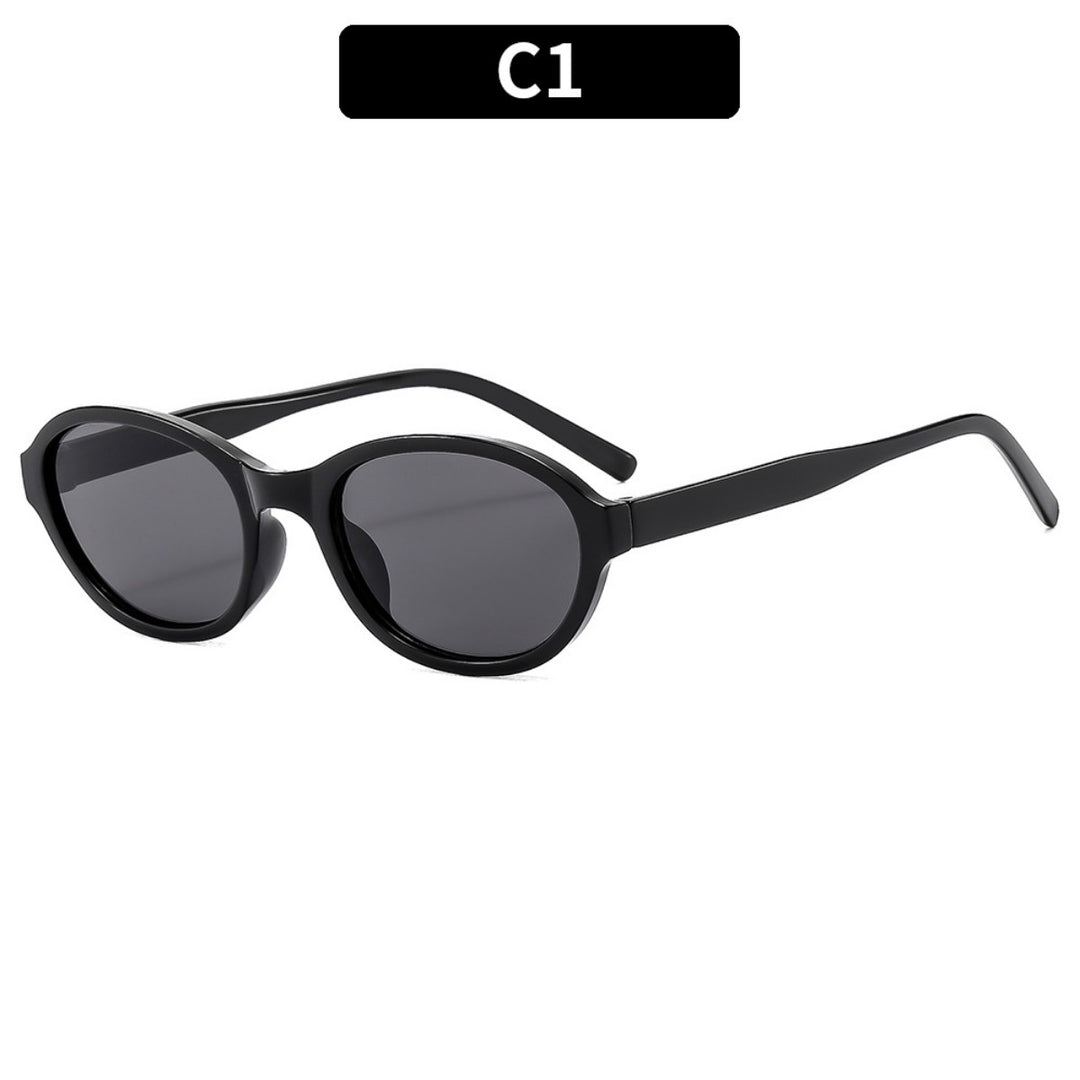 Drune | Ovale Sonnenbrille mit kleinem Rahmen