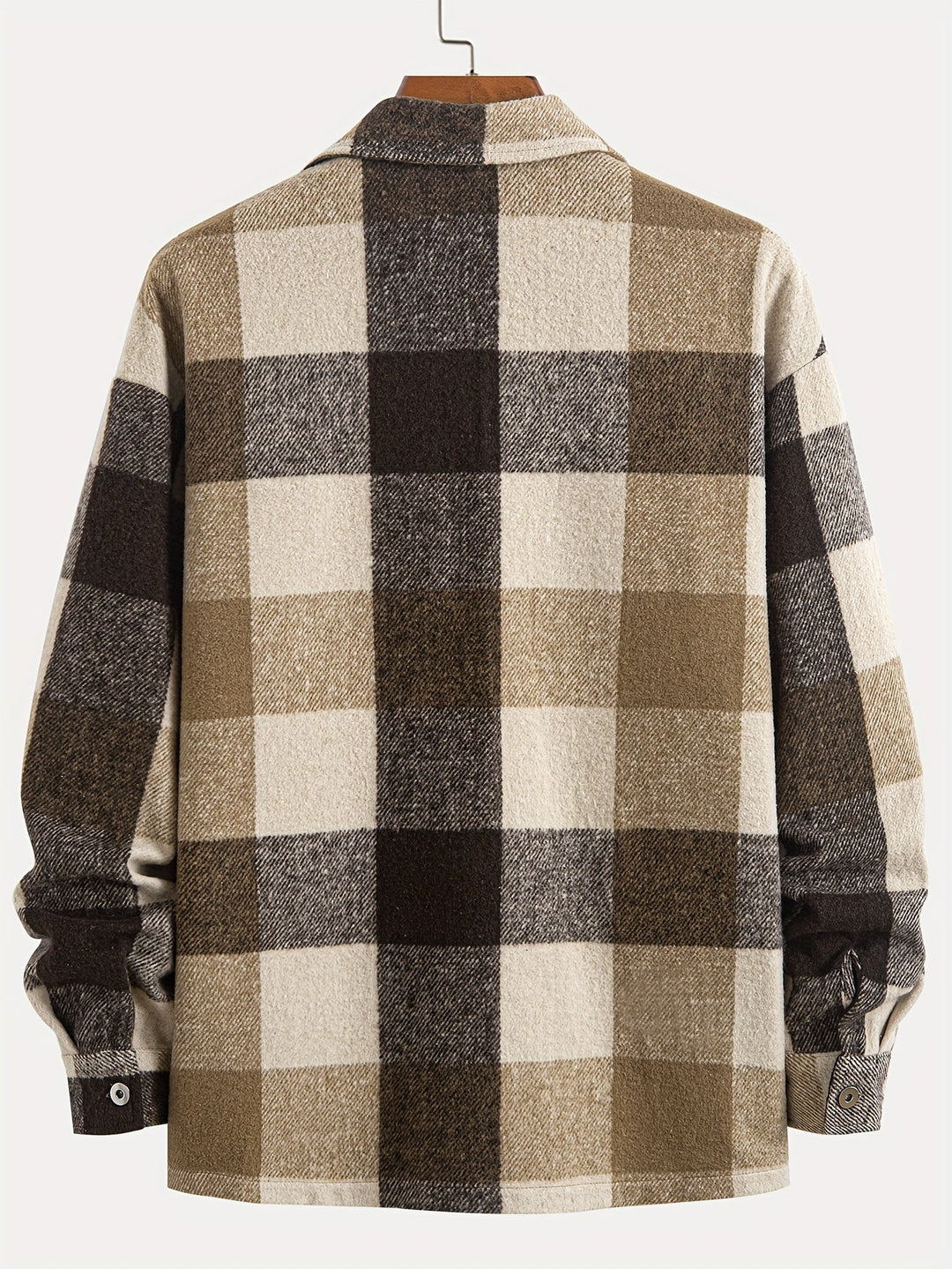 Drune | Karierter Hemdjacke Baumwolle Lässig und Trendy