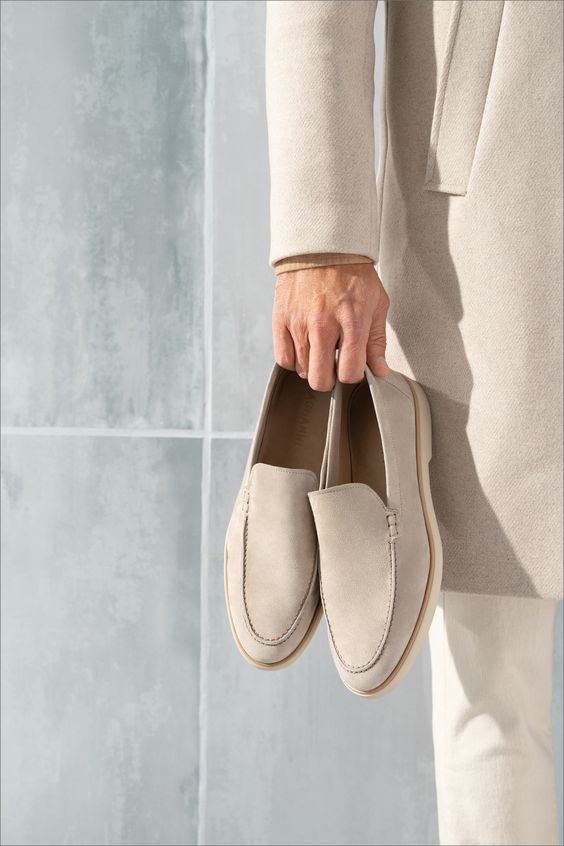Drune | Hochwertige Herren Loafer Aus Wildleder