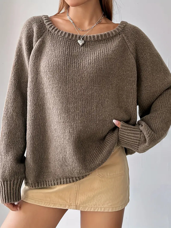 Drune | Rundhalsausschnitt Raglanärmel Pullover