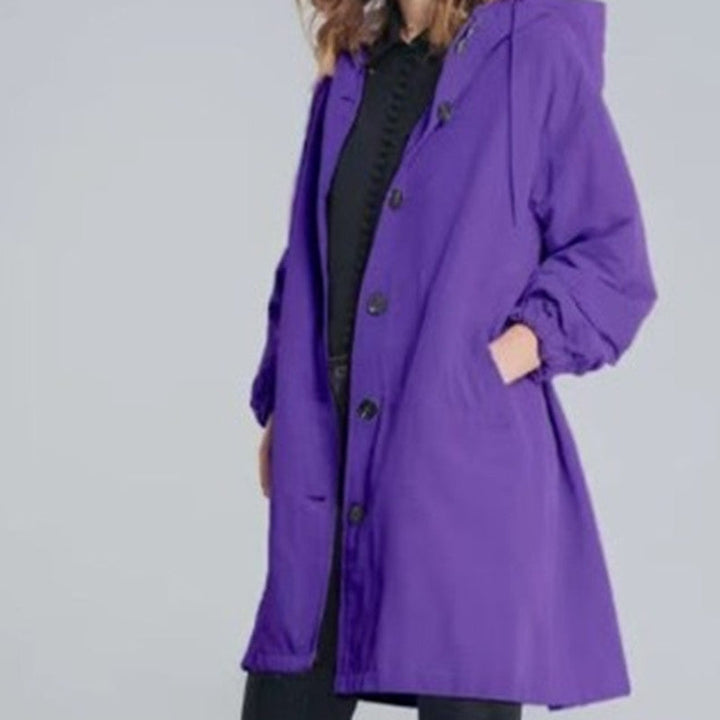 Drune | Trenchcoat Mit Kapuze
