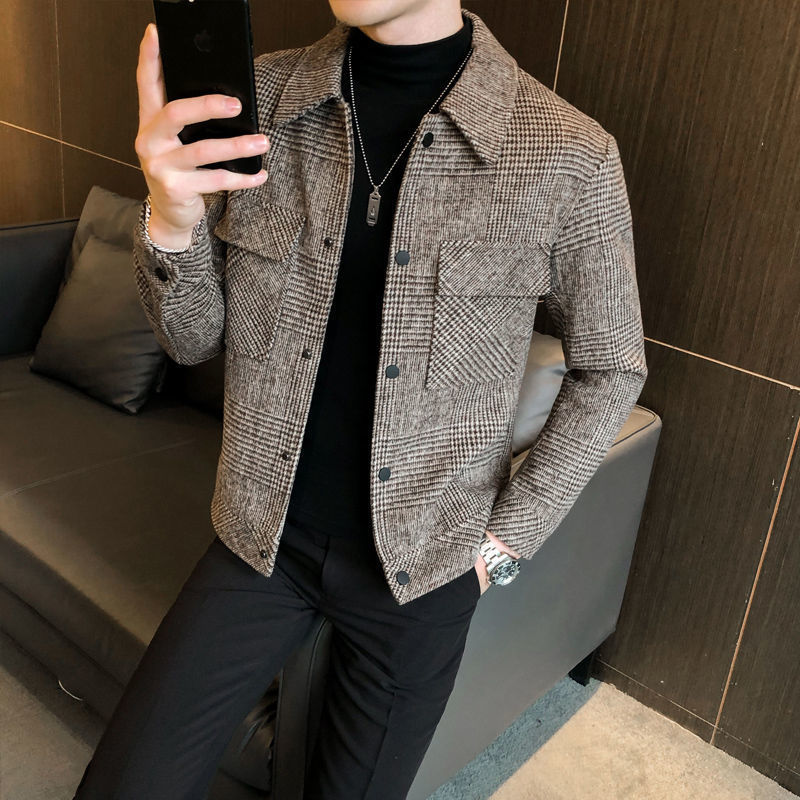 Drune | Herren Karohemdjacke