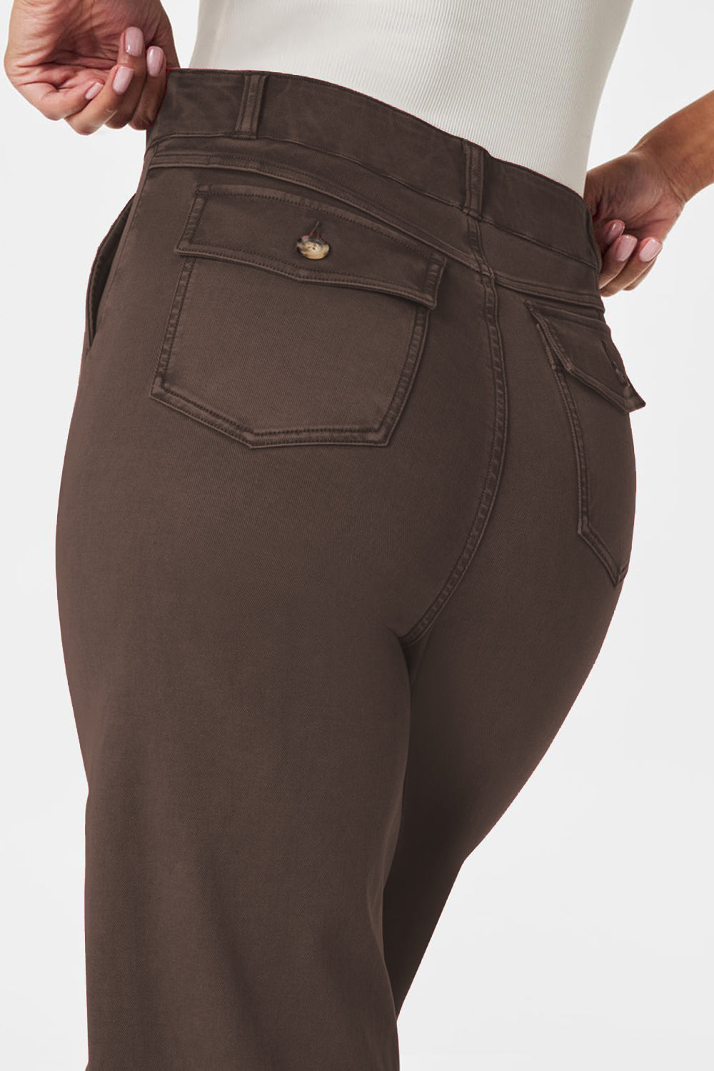 Drune | Hochtaillierte Jeans Mit Taschen Klassisch, Stilvoll Und Vielseitig
