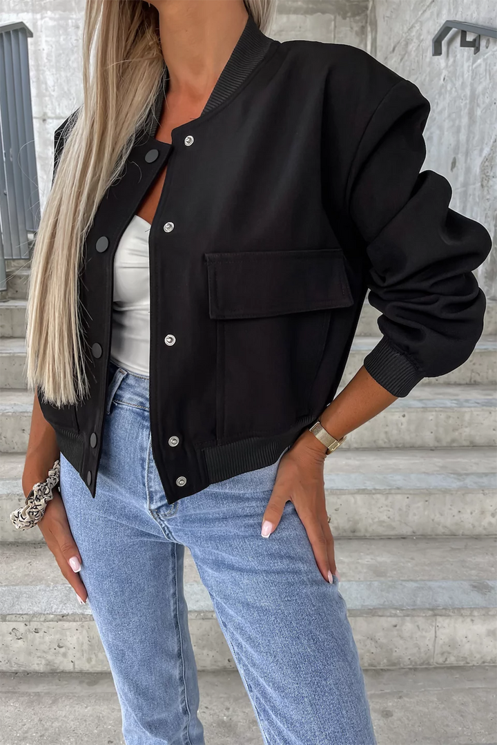 Drune | Bomberjacke mit Taschen Polyester-mischung Klassisch und Zeitlos