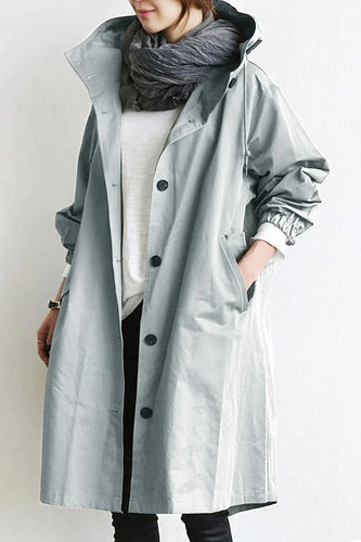 Drune - Windbreaker-Jacke mit Kapuze