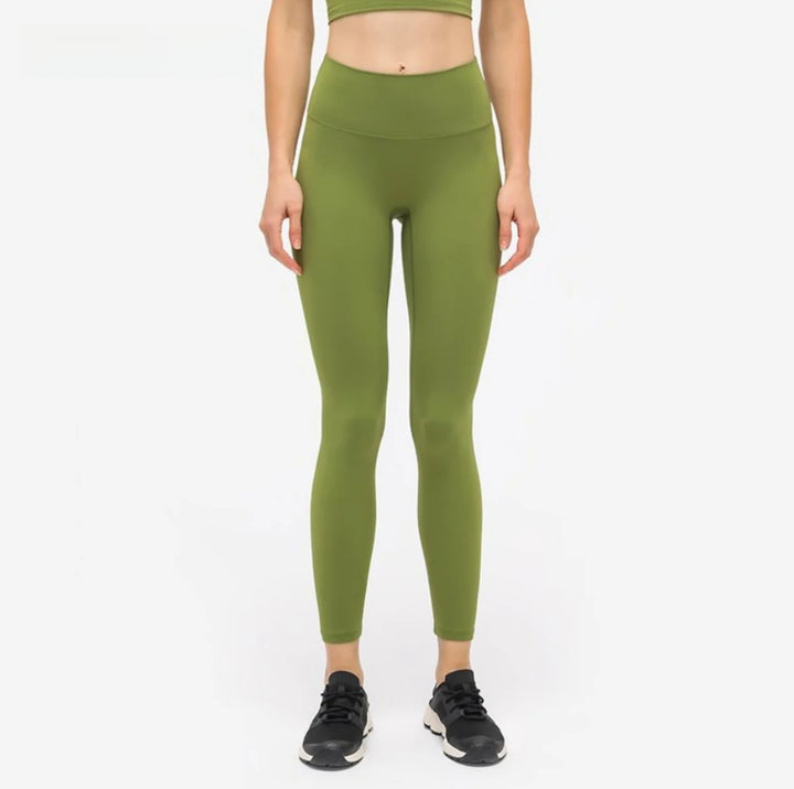 Drune | Hohe Taille Hüfte heben Yoga Sport neun-Punkt-Hose