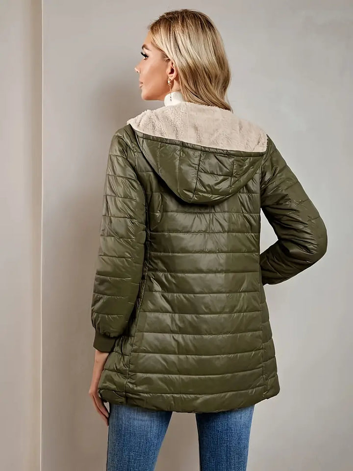 Drune | Fleece gefütterte Jacke mit Reißverschluss