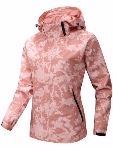 Drune | Winddichte Outdoor Jacke für Frauen Im Camouflage