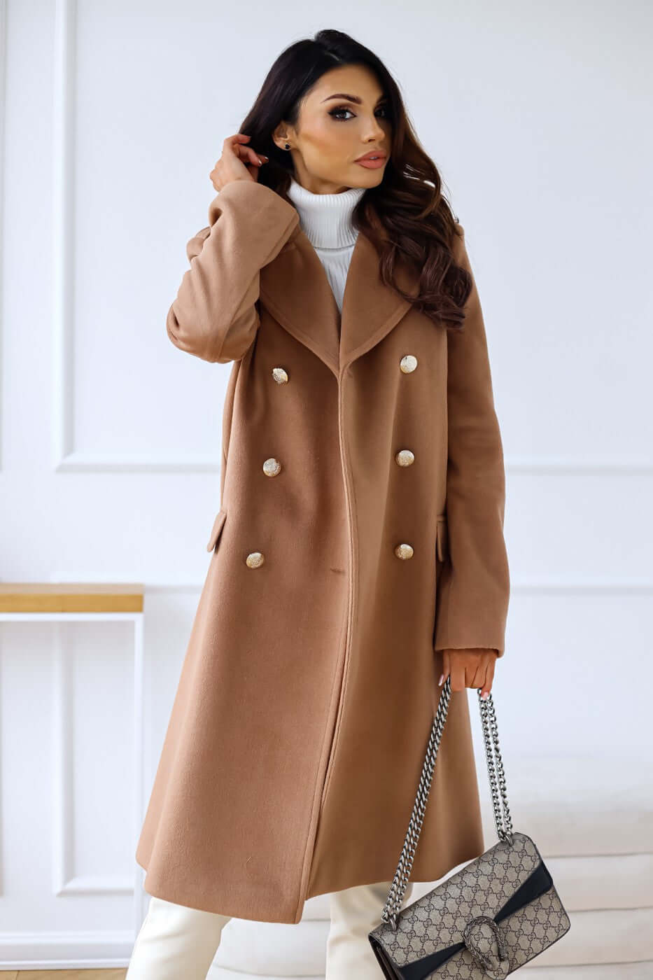 Drune | Damen Taillierte Doppelreiherjacke