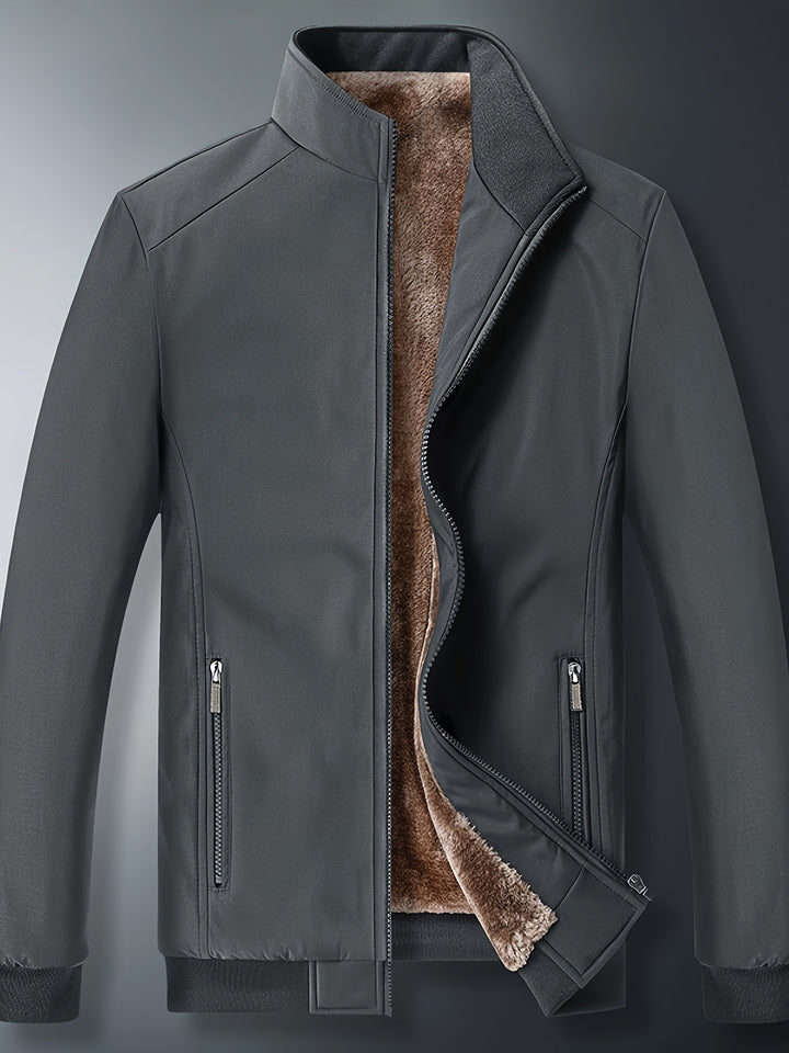 Drune | Warme Jacke mit Fleecefutter Polyester Stilvoll und Praktisch