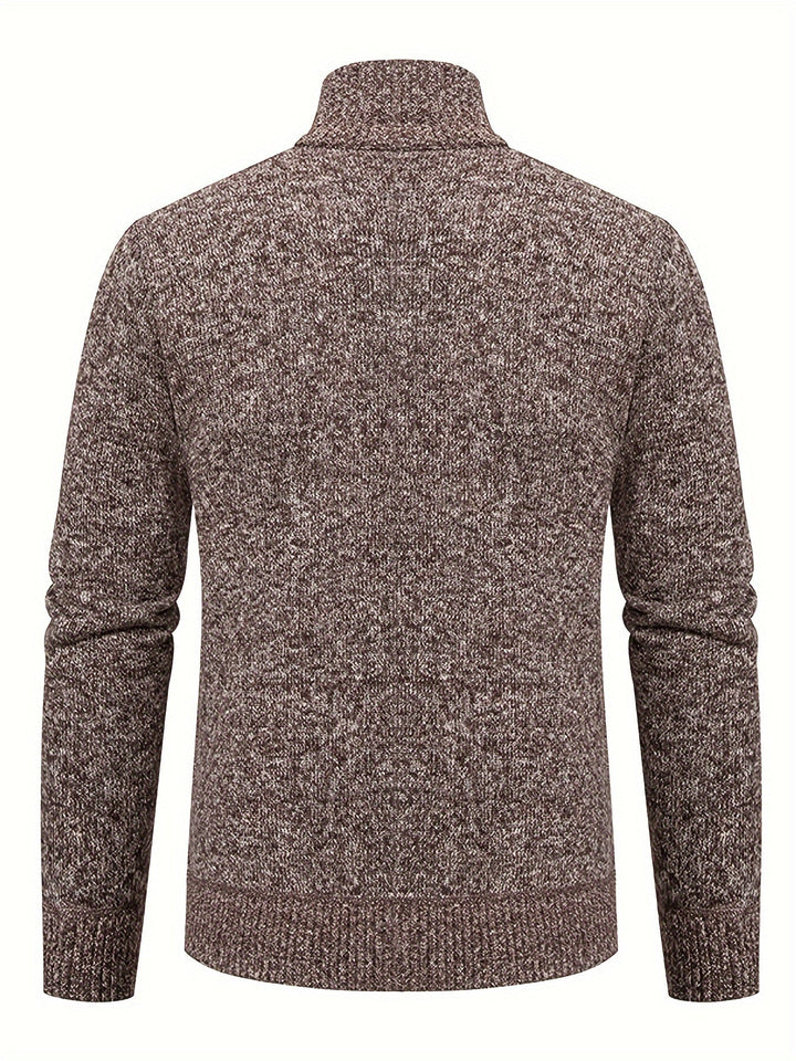 Drune | Strickcardigan mit Reißverschluss und Muster Acryl Bequem und Warm