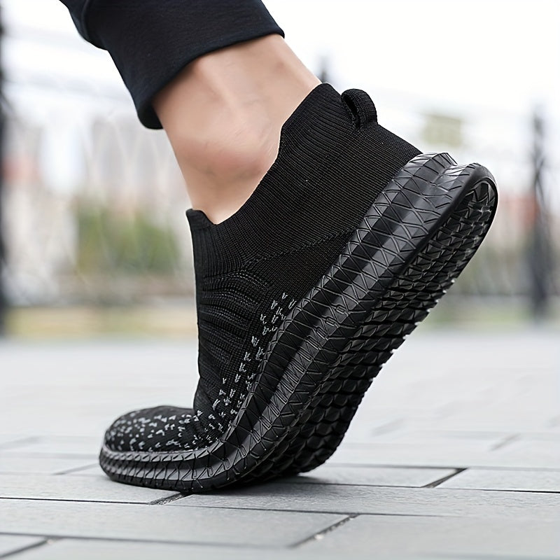 Drune | Atmungsaktive Slip-On-Sneaker mit Strick-Obermaterial