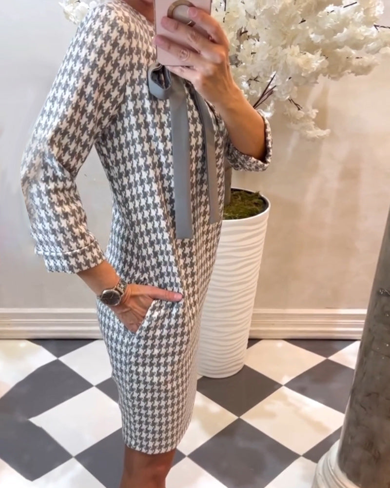 Drune | Elegantem Stil und Hahnentrittmuster
