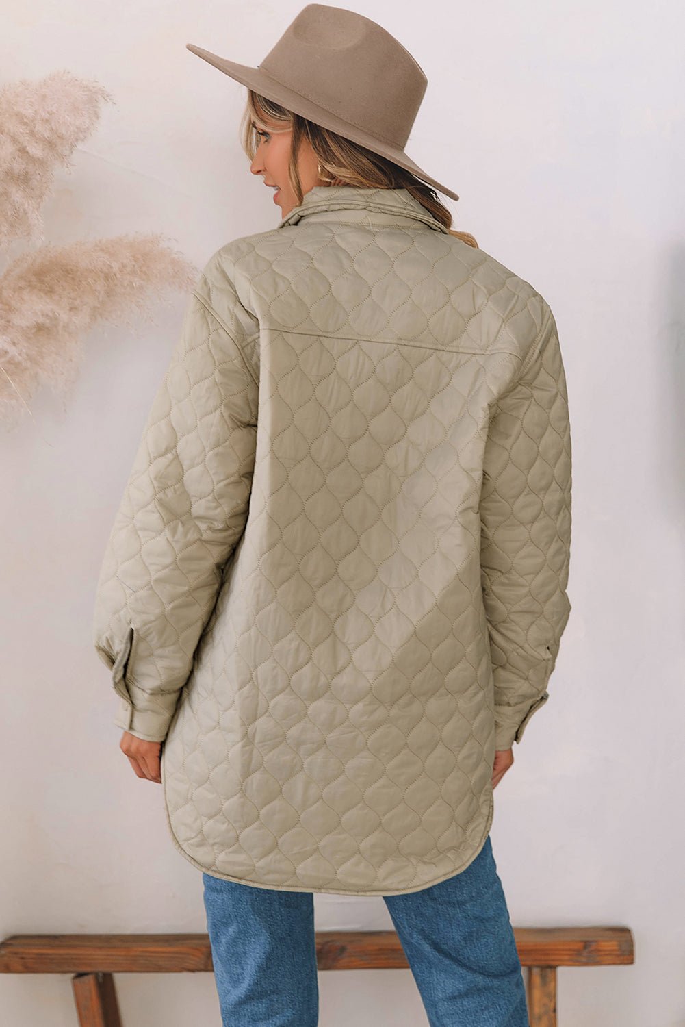 Drune | Button-Up Shacket - Leichte Wärme - Übergröße - Lässiger Stil