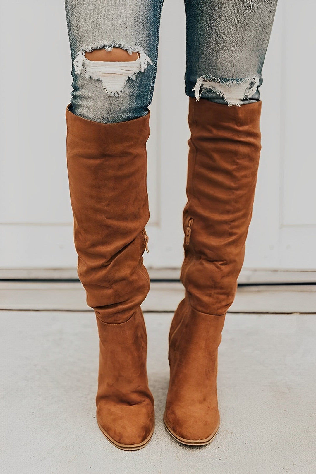 Drune | Vielseitige Kniehohe Stiefel