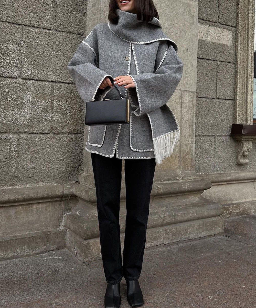 Drune | Damen-Cape-Mantel