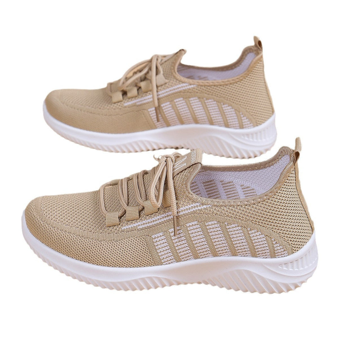 Drune | Damen Rund Zehen Ballerinas Sport Sneakers