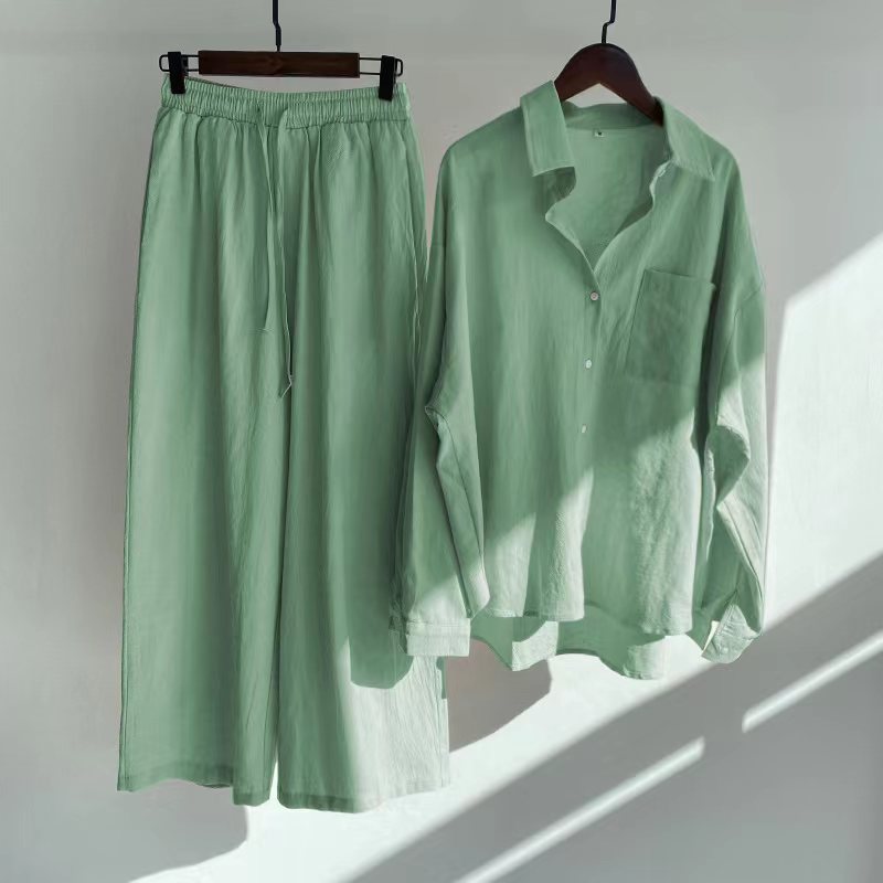 Drune | Stylisches Und Zweiteiliges Leinen Set