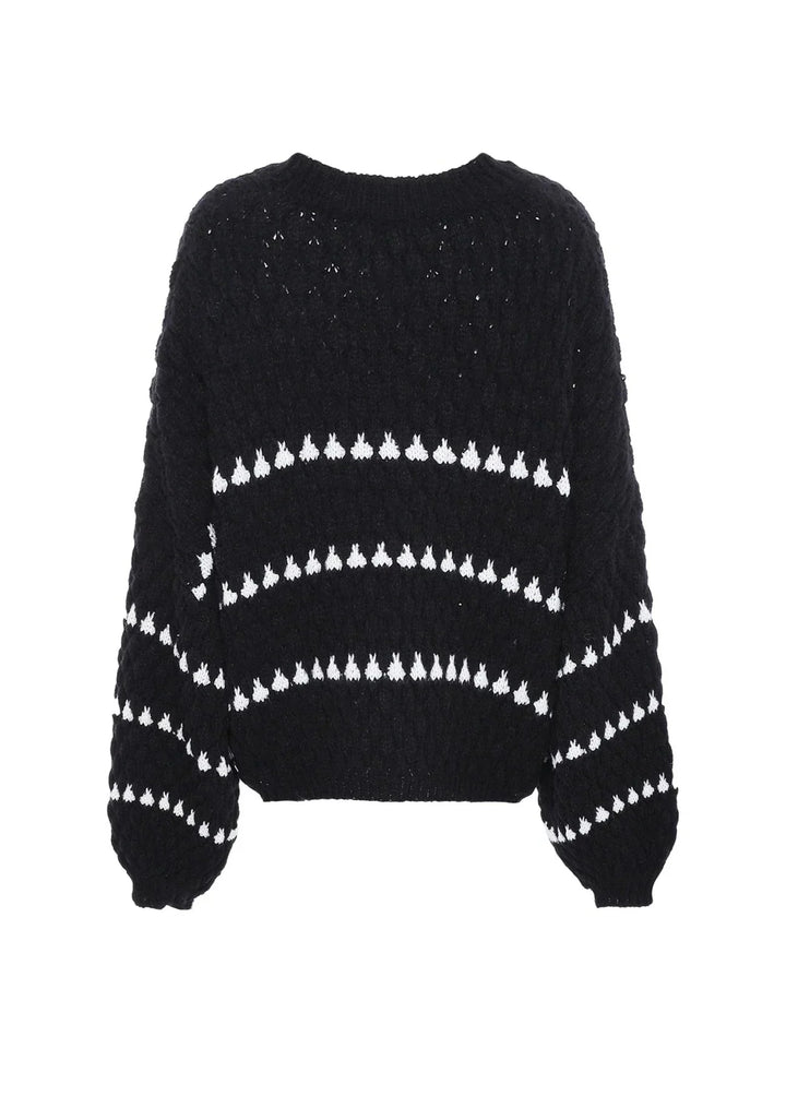 Drune | Strickpullover mit Muster Weich und Stilvoll Perfekt Für Den Alltag