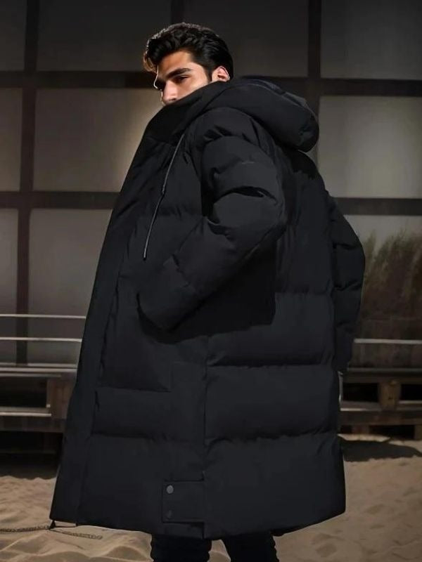 Drune | Winterjacke mit Kapuze Polyester Warm, Elegant